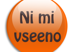 ni mi vseeno badge ORANŽNA