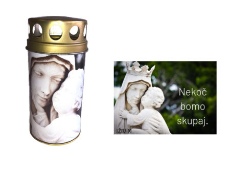 Ekološka spominska sveča "Nekoč bomo skupaj"