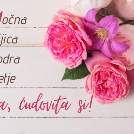 Voščilnica: Mama, čudovita si!