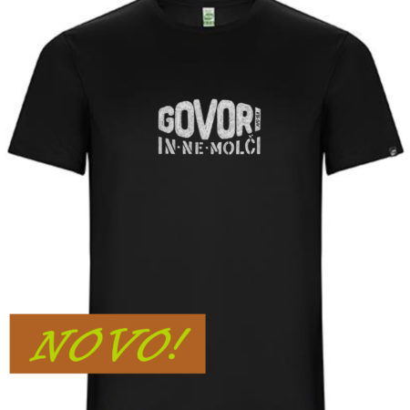 Moška športna majica: "Govori in ne molči"